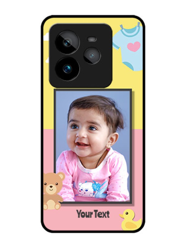 Custom Realme GT 7 Pro Custom Metal Phone CaseKids 2 Color Design