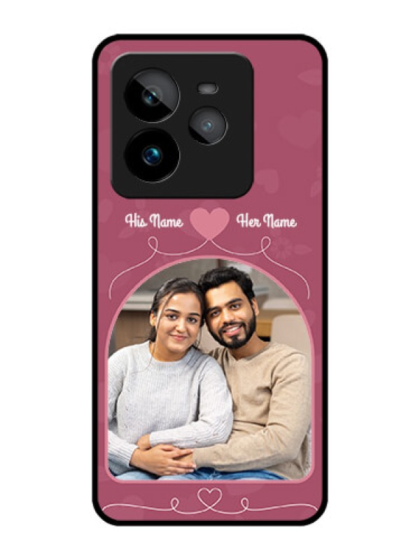 Custom Realme GT 7 Pro Custom Metal Phone CaseLove Floral Design
