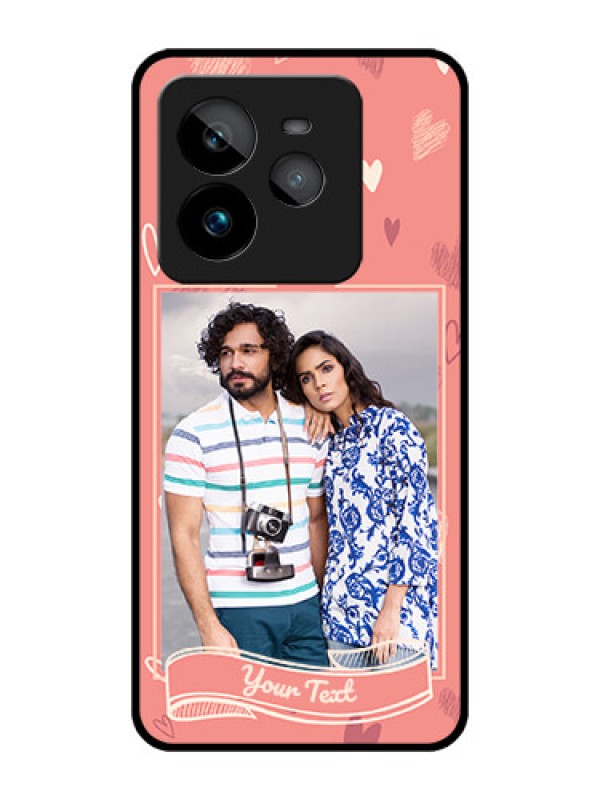 Custom Realme GT 7 Pro Custom Metal Phone CaseLove Doodle Art Design