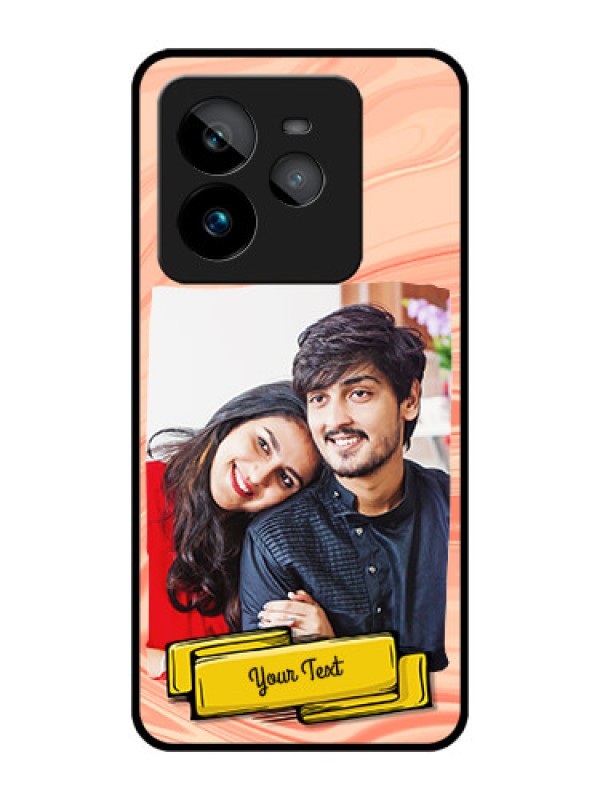 Custom Realme GT 7 Pro Custom Metal Phone CaseMarble Texture Design