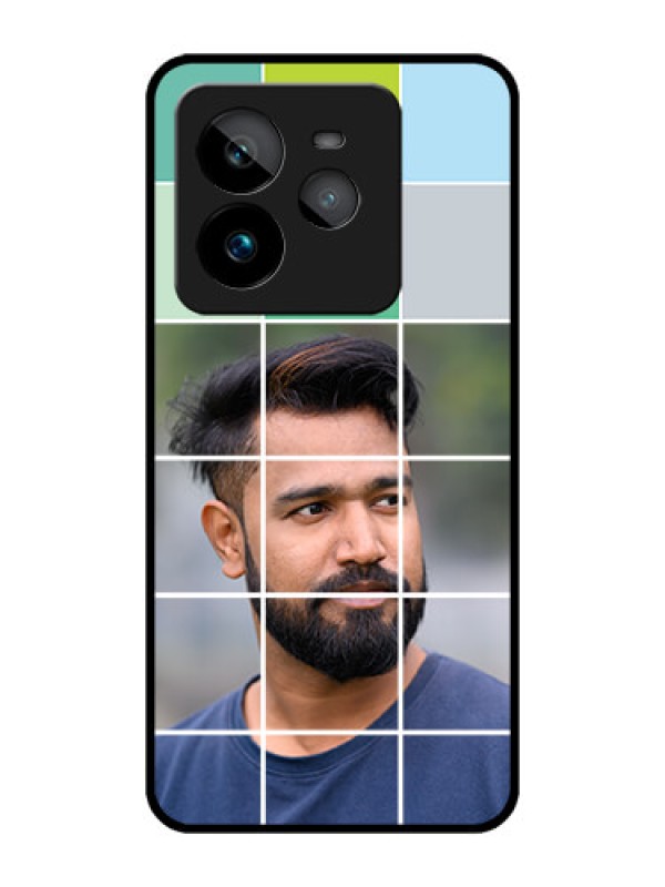 Custom Realme GT 7 Pro Custom Metal Phone CaseWith White Box Pattern