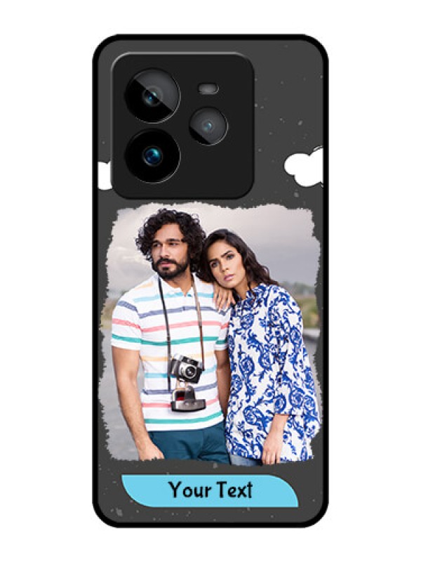Custom Realme GT 7 Pro Custom Metal Phone CaseSplashes With Love Doodles Design