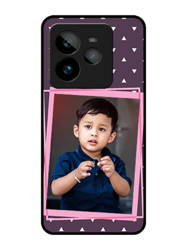 Custom Realme GT 7 Pro Custom Metal Phone CaseTriangle Pattern Dotted Design