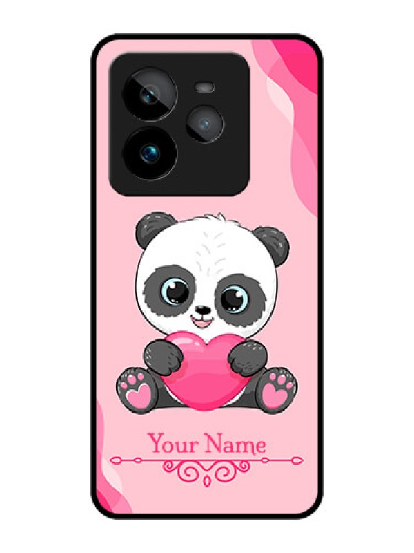 Custom Realme GT 7 Pro Custom Metal Phone CaseCute Panda Design
