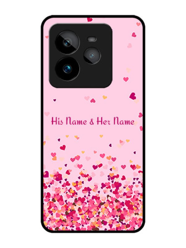 Custom Realme GT 7 Pro Custom Metal Phone CaseFloating Hearts Design