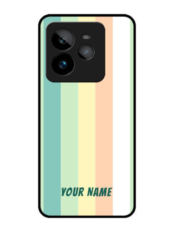 Custom Realme GT 7 Pro Custom Metal Phone CaseMulti - Colour Stripes Design