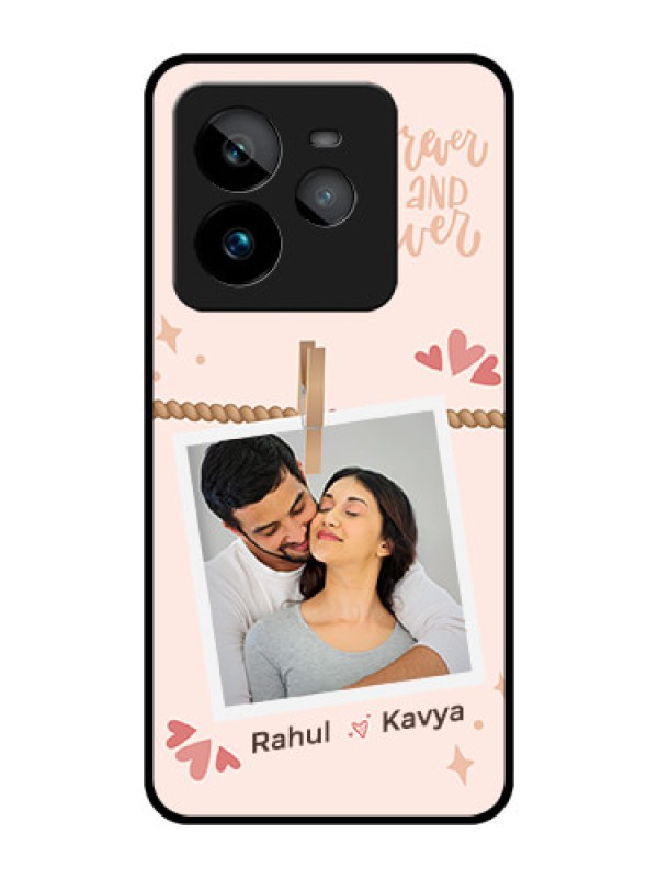 Custom Realme GT 7 Pro Custom Metal Phone CaseForever And Ever Love Design