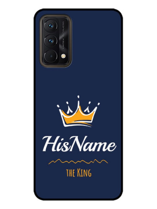 Custom Realme GT Master Edition Custom Metal Phone CaseKing With Name Design