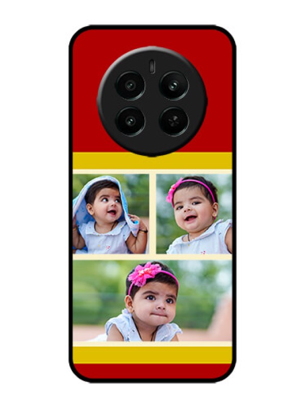 Custom Realme Narzo 70 5G Custom Metal Phone Case - Multiple Pic Upload Design