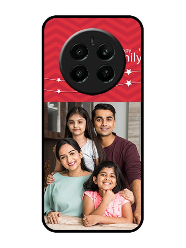 Custom Realme Narzo 70 5G Custom Metal Phone Case - Happy Family Design