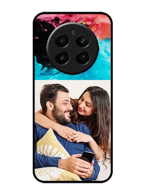 Custom Realme Narzo 70 5G Custom Metal Phone Case - Quote With Acrylic Painting Design