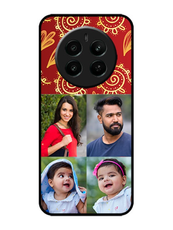 Custom narzo 70 Pro 5G Custom Metal Phone Case - 4 Image Traditional Design
