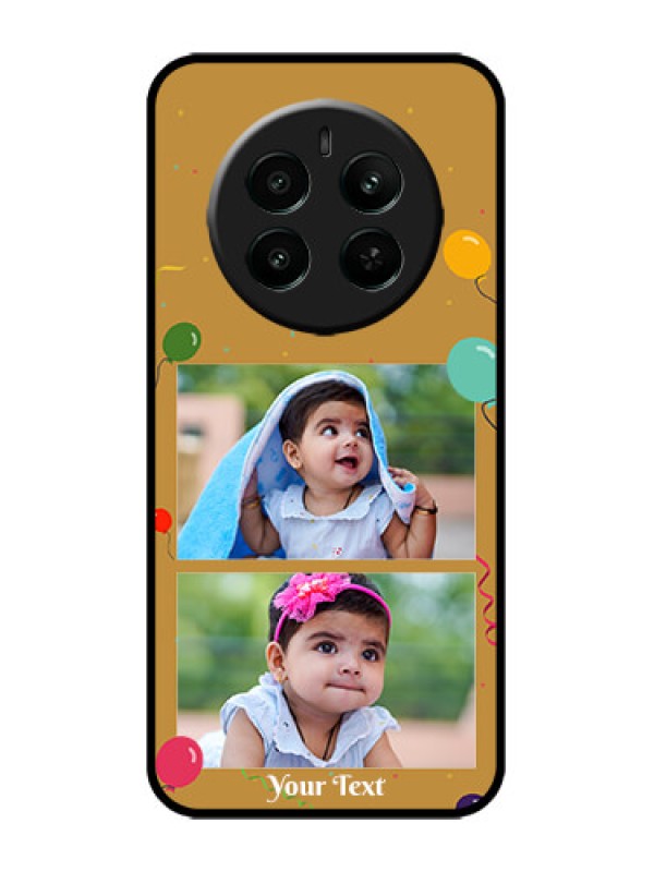 Custom narzo 70 Pro 5G Custom Metal Phone Case - Image Holder With Birthday Celebrations Design