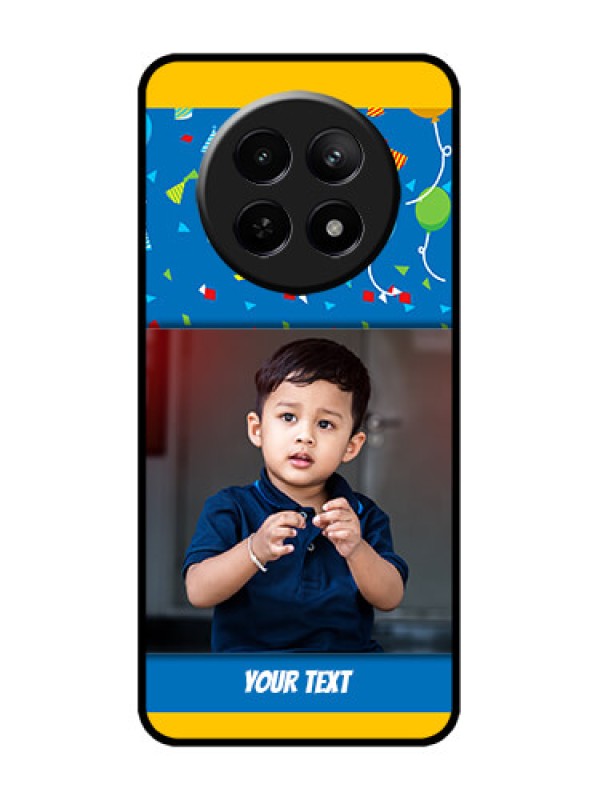 Custom narzo 70X 5G Custom Metal Phone Case - Birthday Wishes Design