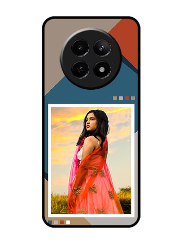 Custom narzo 70X 5G Custom Metal Phone Case - Retro Color Pallet Design