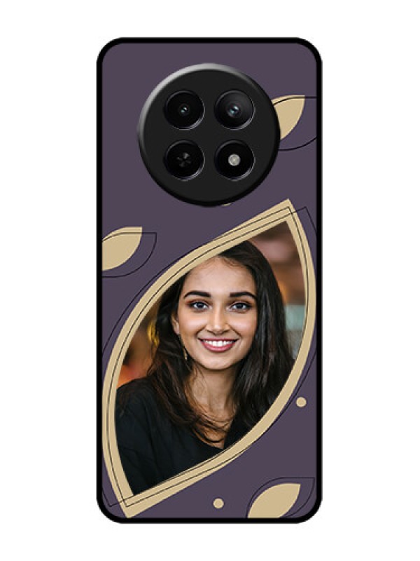 Custom narzo 70X 5G Custom Metal Phone Case - Falling Leaf Design
