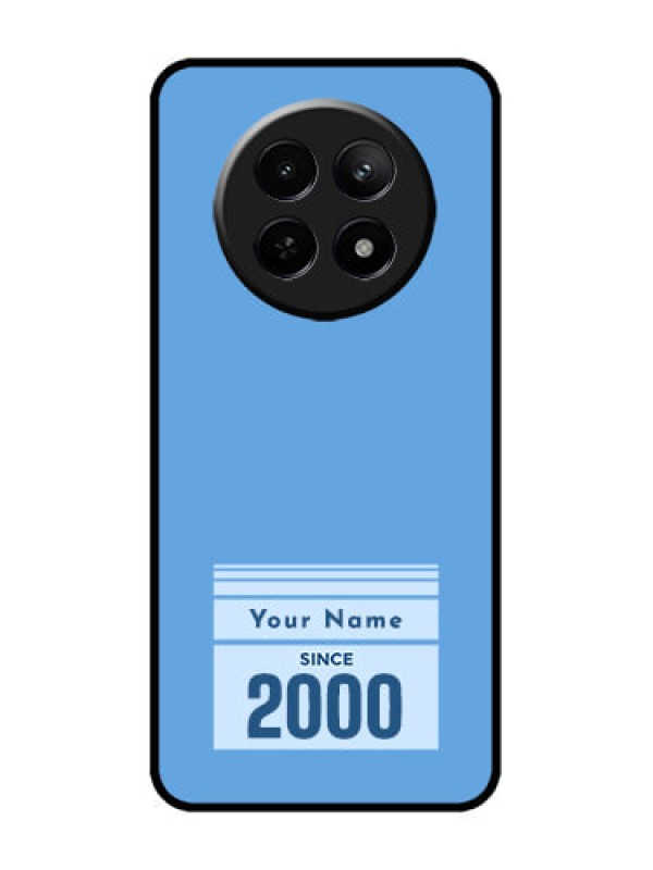 Custom narzo 70X 5G Custom Metal Phone Case - Custom Year Of Birth Design