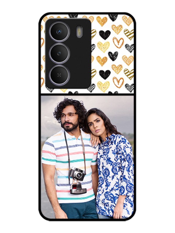 Custom Realme Narzo 80 Lite Custom Metal Phone Case - Love Symbol Design