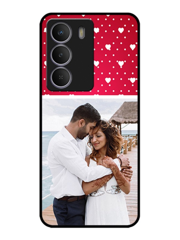 Custom Realme Narzo 80 Lite Custom Metal Phone Case - Hearts Mobile Case Design