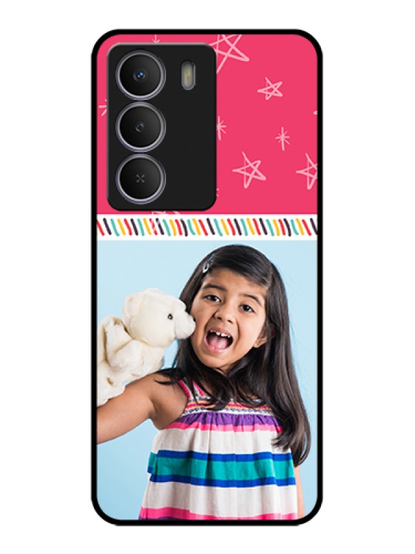 Custom Realme Narzo 80 Lite Custom Metal Phone Case - Line Art Design