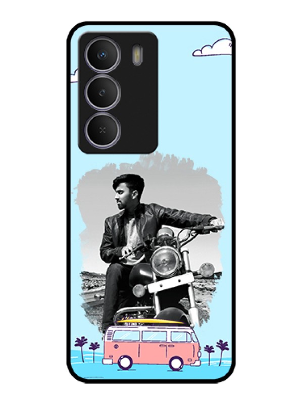 Custom Realme Narzo 80 Lite Custom Metal Phone Case - Travel & Adventure Design