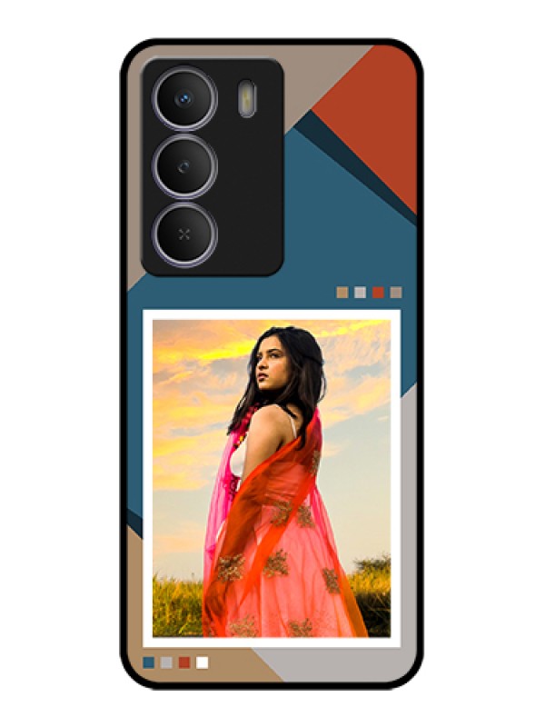 Custom Realme Narzo 80 Lite Custom Metal Phone Case - Retro Color Pallet Design