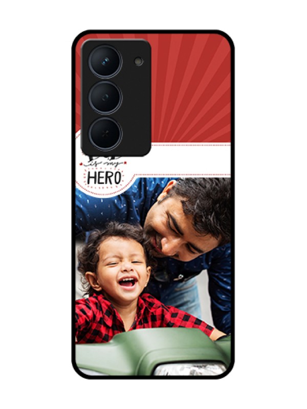 Custom Narzo 80x 5G Custom Metal Phone Case - My Dad Hero Design