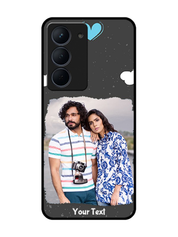 Custom Narzo 80x 5G Custom Metal Phone Case - Splashes With Love Doodles Design