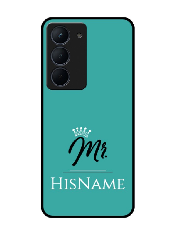 Custom Narzo 80x 5G Custom Metal Phone Case - Mr With Name Design