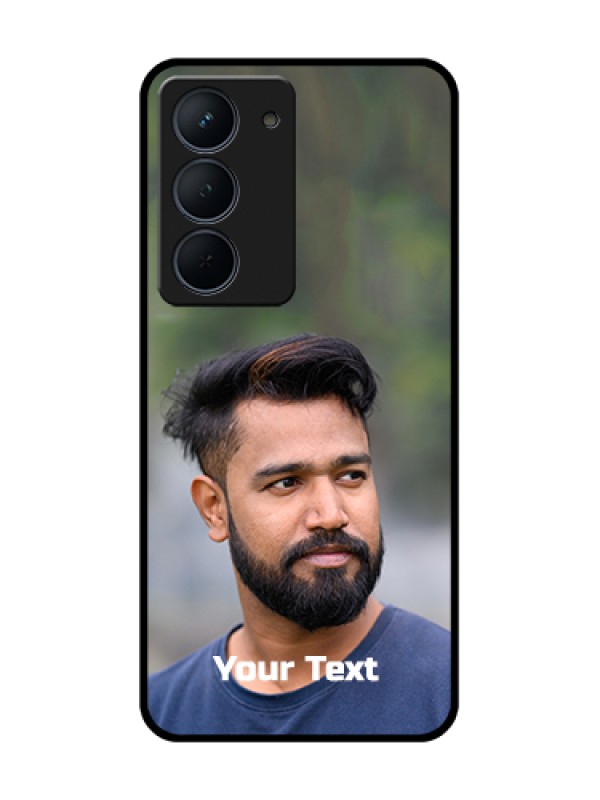 Custom Narzo 80x 5G Custom Metal Phone Case - Photo With Text Design