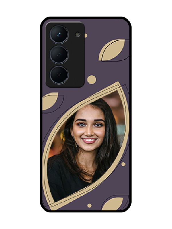 Custom Narzo 80x 5G Custom Metal Phone Case - Falling Leaf Design