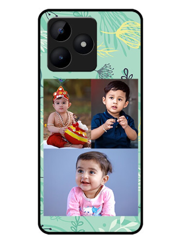 Custom narzo N53 Custom Metal Phone Case - Forever Family Design