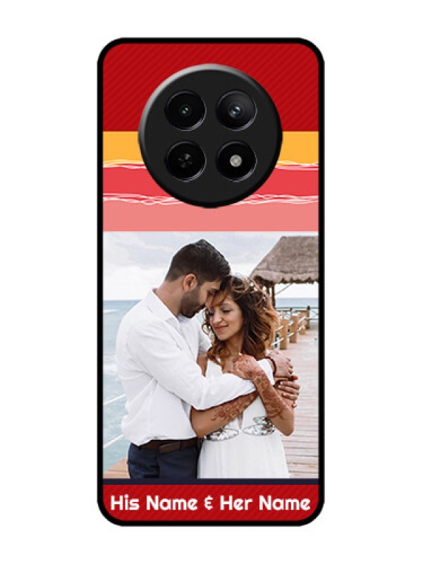 Custom narzo N65 5G Custom Metal Phone Case - Colorful Case Design