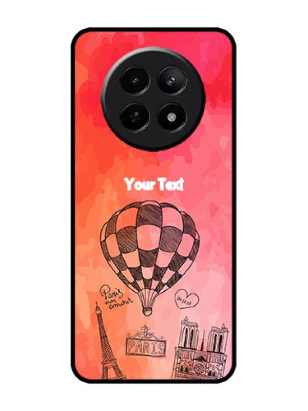 Custom narzo N65 5G Custom Metal Phone Case - Paris Theme Design