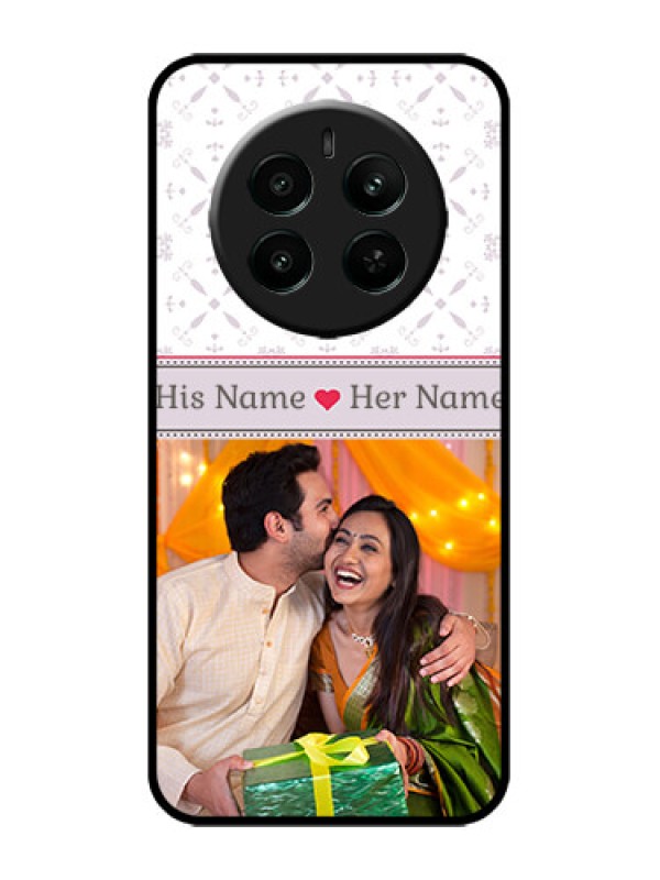 Custom Realme P1 5G Custom Metal Phone Case - With Photo And Ethnic Design