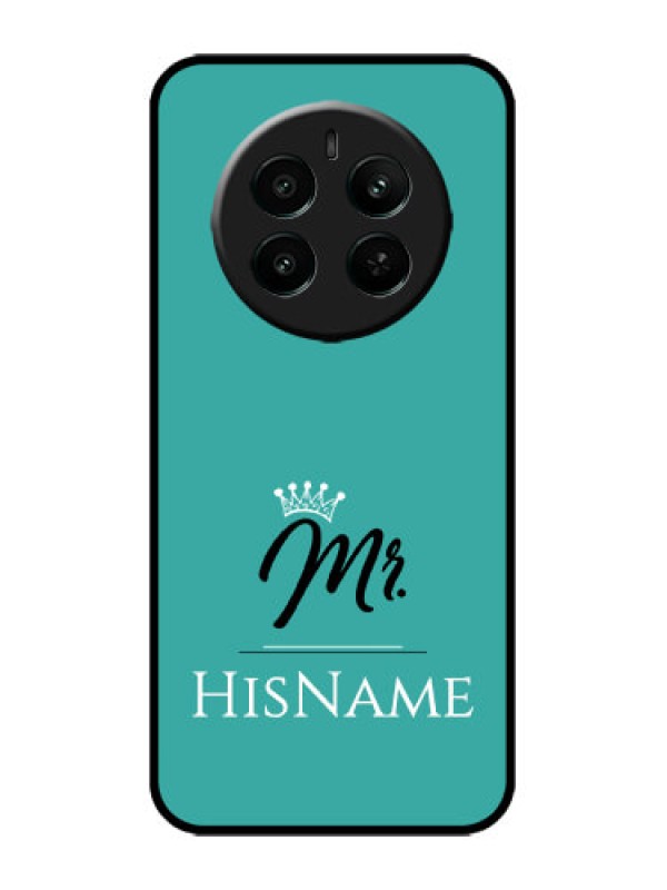 Custom Realme P1 5G Custom Metal Phone Case - Mr With Name Design