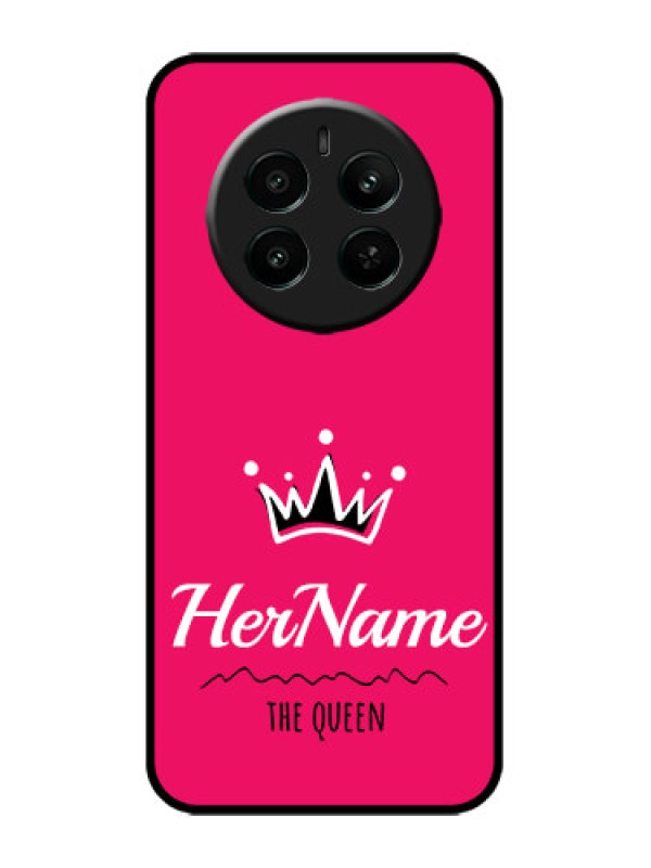 Custom Realme P1 5G Custom Metal Phone Case - Queen With Name Design