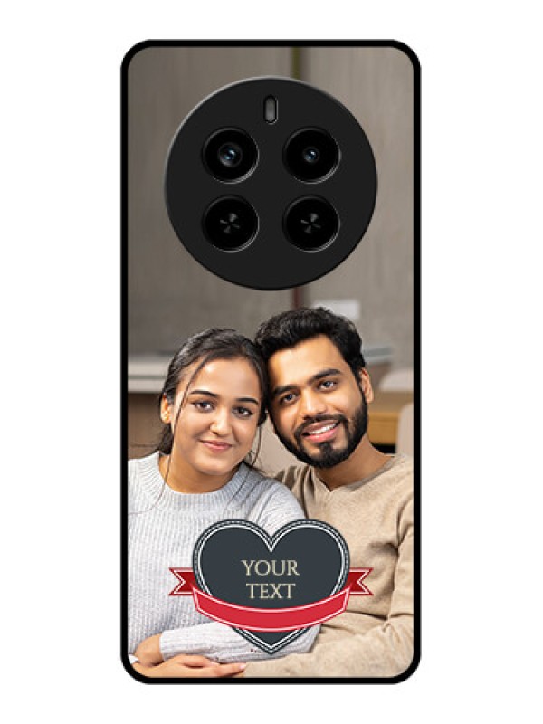 Custom Realme P1 Pro 5G Custom Metal Phone Case - Just Married Couple Design