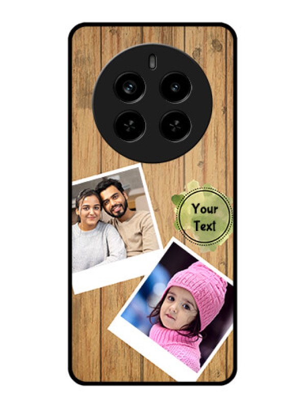 Custom Realme P1 Pro 5G Custom Metal Phone Case - Wooden Texture Design