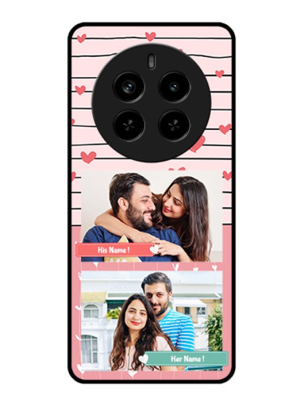 Custom Realme P1 Pro 5G Custom Metal Phone Case - Photo With Heart Design