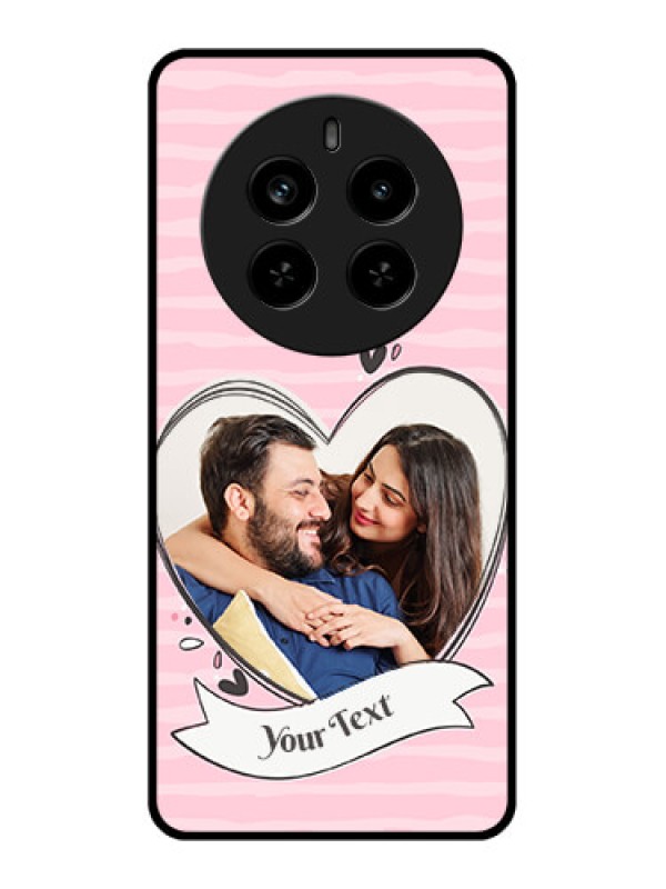 Custom Realme P1 Pro 5G Custom Metal Phone Case - Vintage Heart Design