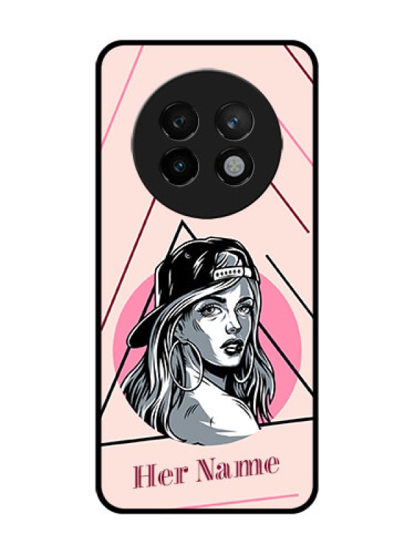Custom Realme P1 Speed 5G Custom Metal Phone CaseRockstar Girl Design