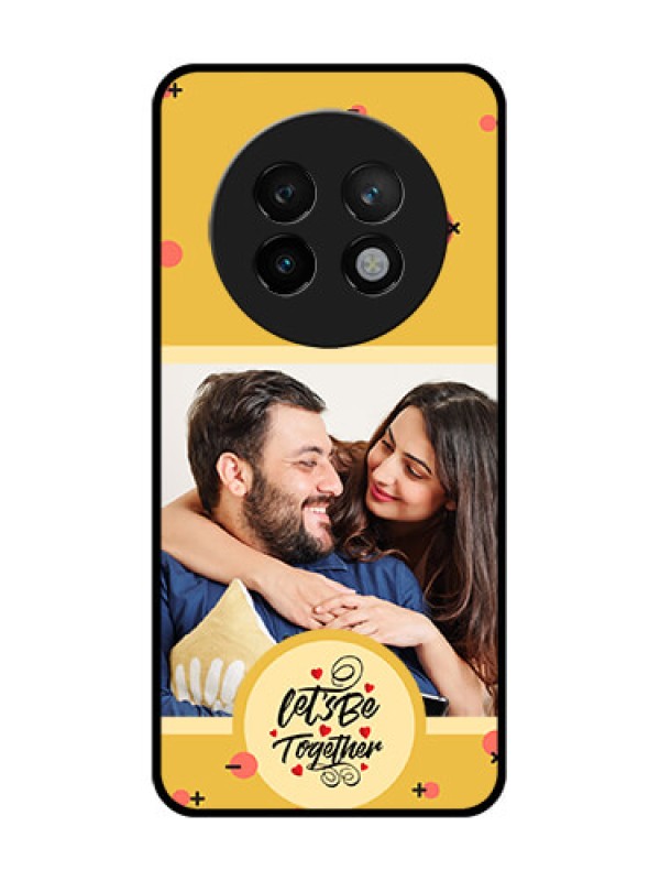 Custom Realme P1 Speed 5G Custom Metal Phone CaseLets Be Together Design