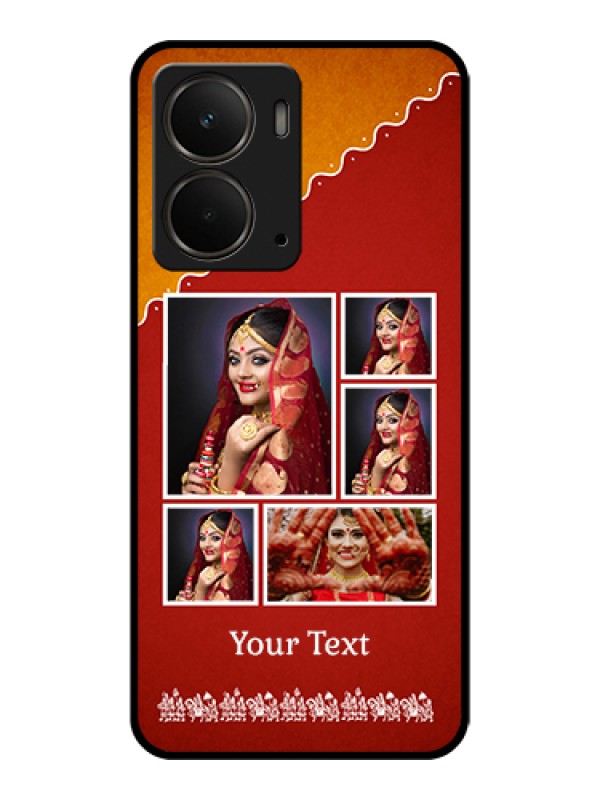 Custom Realme P3 5G Custom Metal Phone CaseCustom Letter In Curved Badge Design