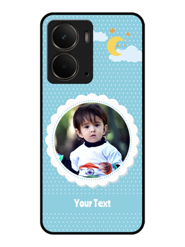 Custom Realme P3 5G Custom Metal Phone Case - Violet Pattern Design