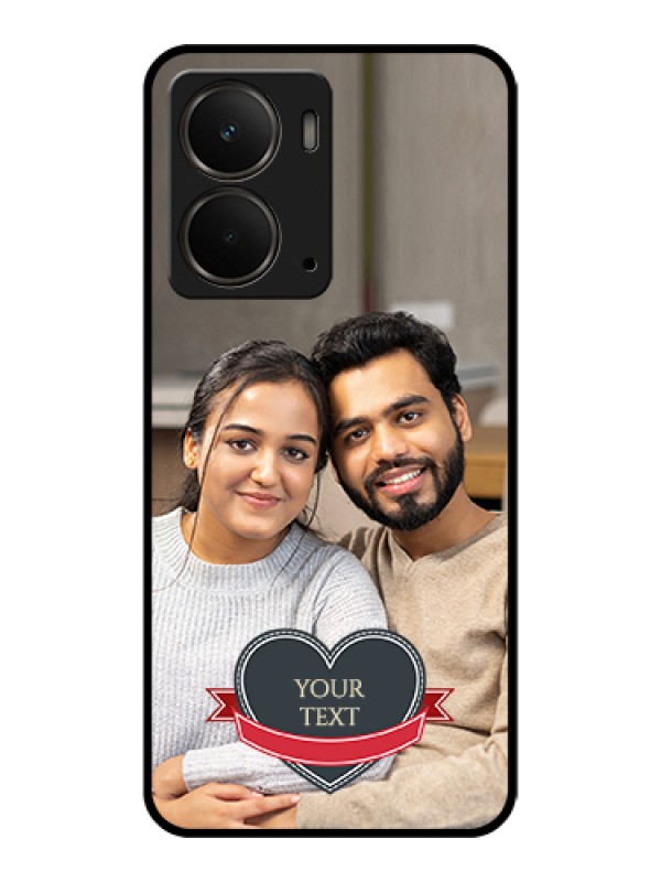 Custom Realme P3 5G Custom Metal Phone Case - Just Married Couple Design