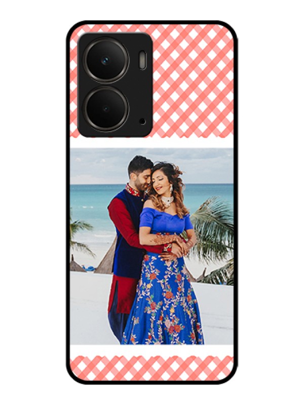 Custom Realme P3 5G Custom Metal Phone Case - Pink Pattern Design