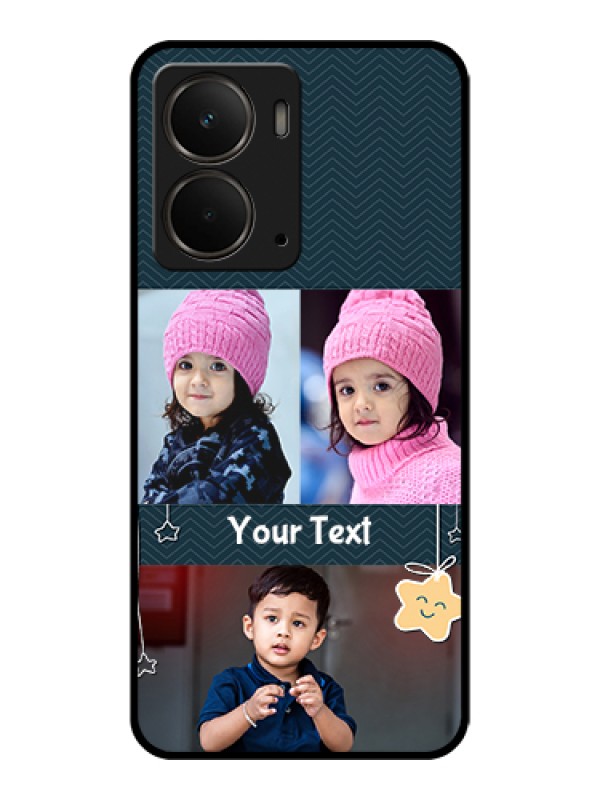 Custom Realme P3 5G Custom Metal Phone CaseLove Symbols Design