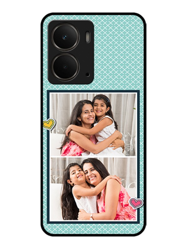 Custom Realme P3 5G Custom Metal Phone CaseWhite Dotted Design