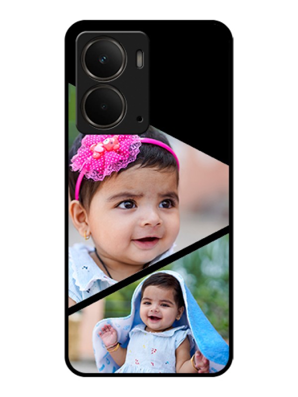 Custom Realme P3 5G Custom Metal Phone CaseViolet Color Pattern Design